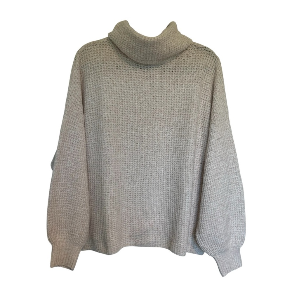 American Eagle | Cream / Ivory Turtleneck Pullover Sweater - Size Large